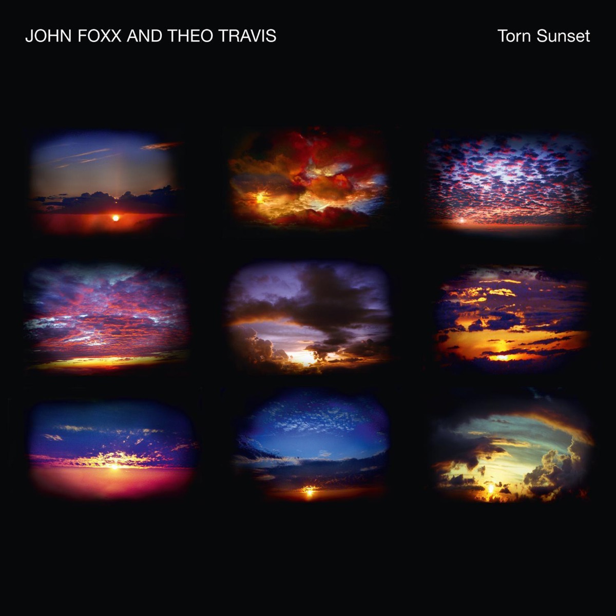 Torn Sunset by John Foxx & Theo Travis album cover