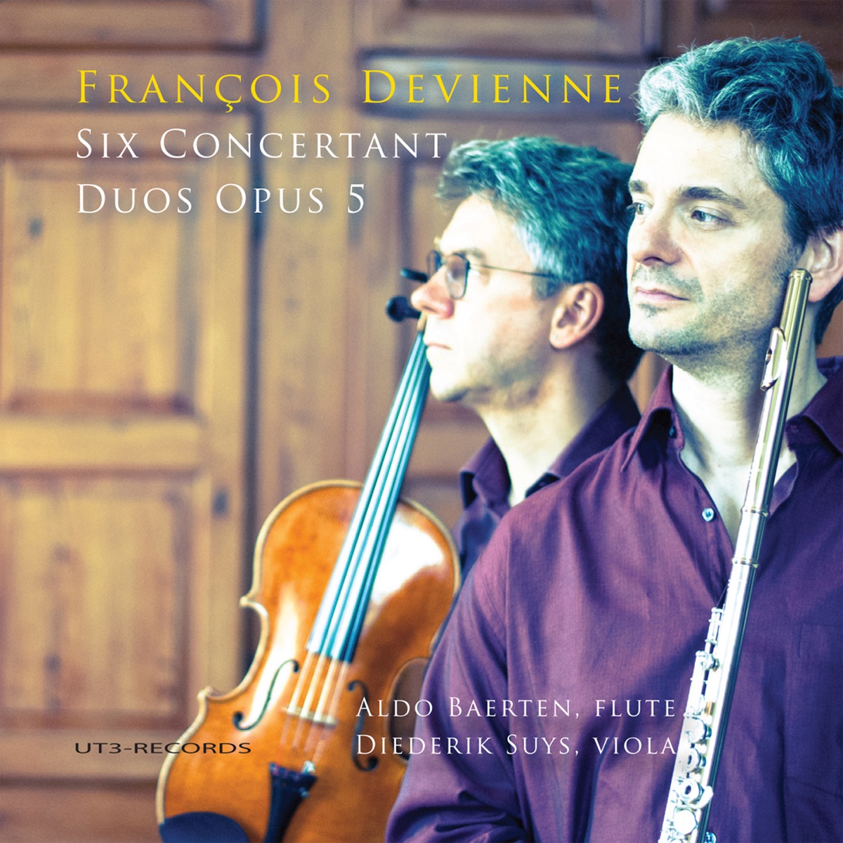 Devienne: Six Concertant Duos, Op. 5 by Diederik Suys & Aldo Baerten album cover
