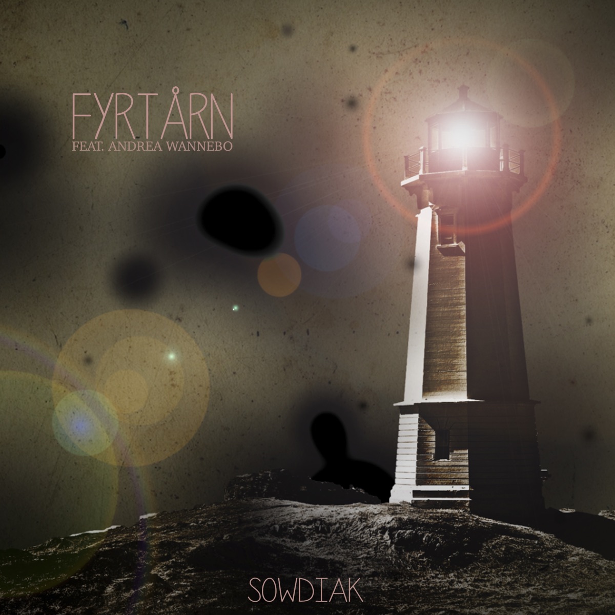 Fyrtårn feat. Andrea Wannebo - Single by Sowdiak album cover