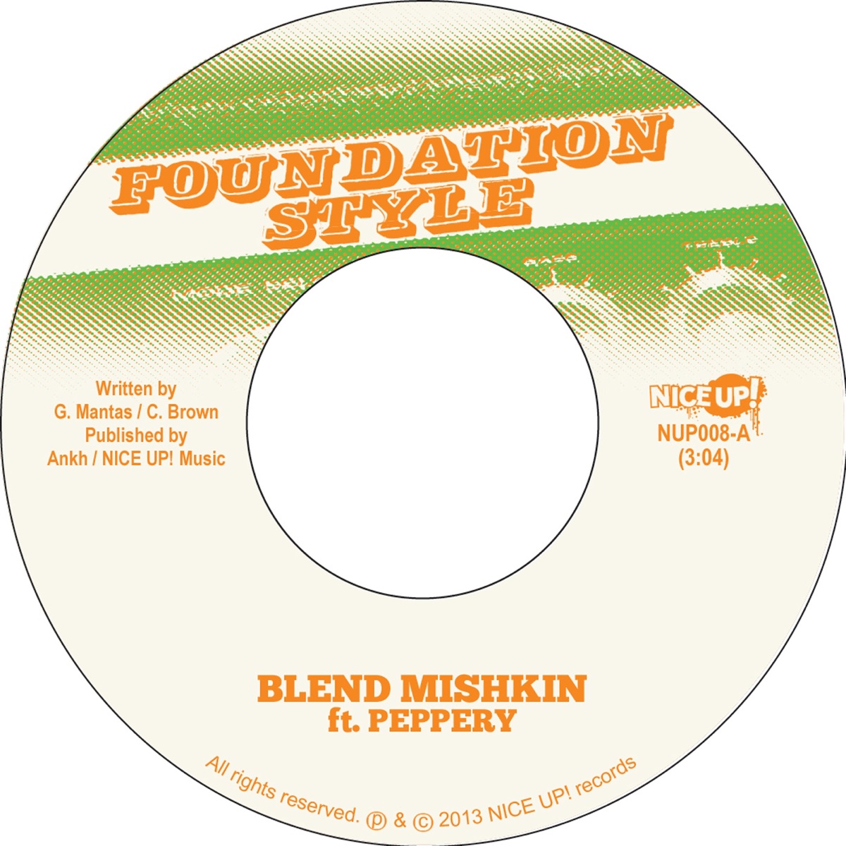 Foundation Style (feat. Peppery) - Single by Blend Mishkin album cover