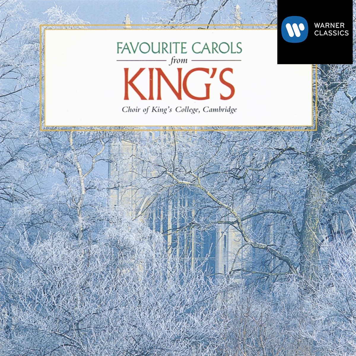 Favourite Carols from King's by The Choir of King's College, Cambridge album cover