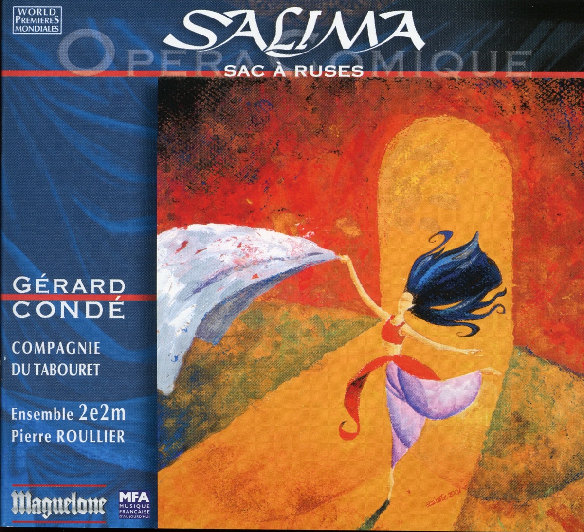 Conde: Salima sac a ruses by Ensemble 2e2m & Pierre Roullier album cover