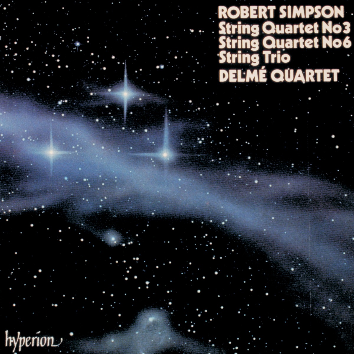 Simpson: String Quartets Nos. 3 & 6 and String Trio by Delmé Quartet album cover