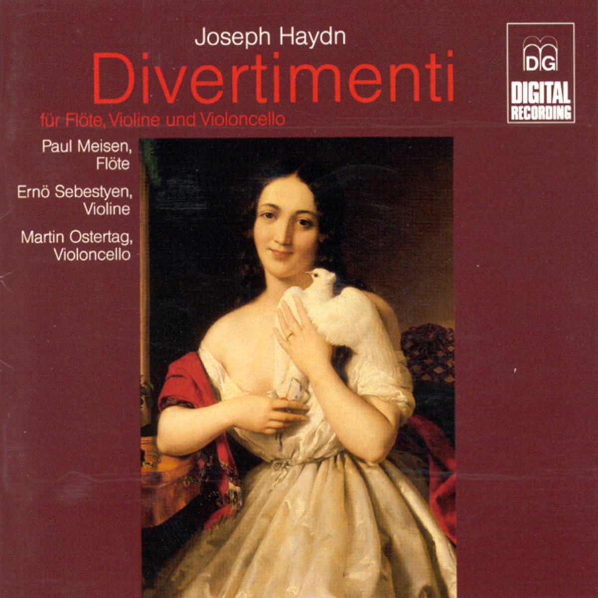 Haydn: Divertimenti by Paul Meisen, Ernö Sebestyén & Martin Ostertag album cover