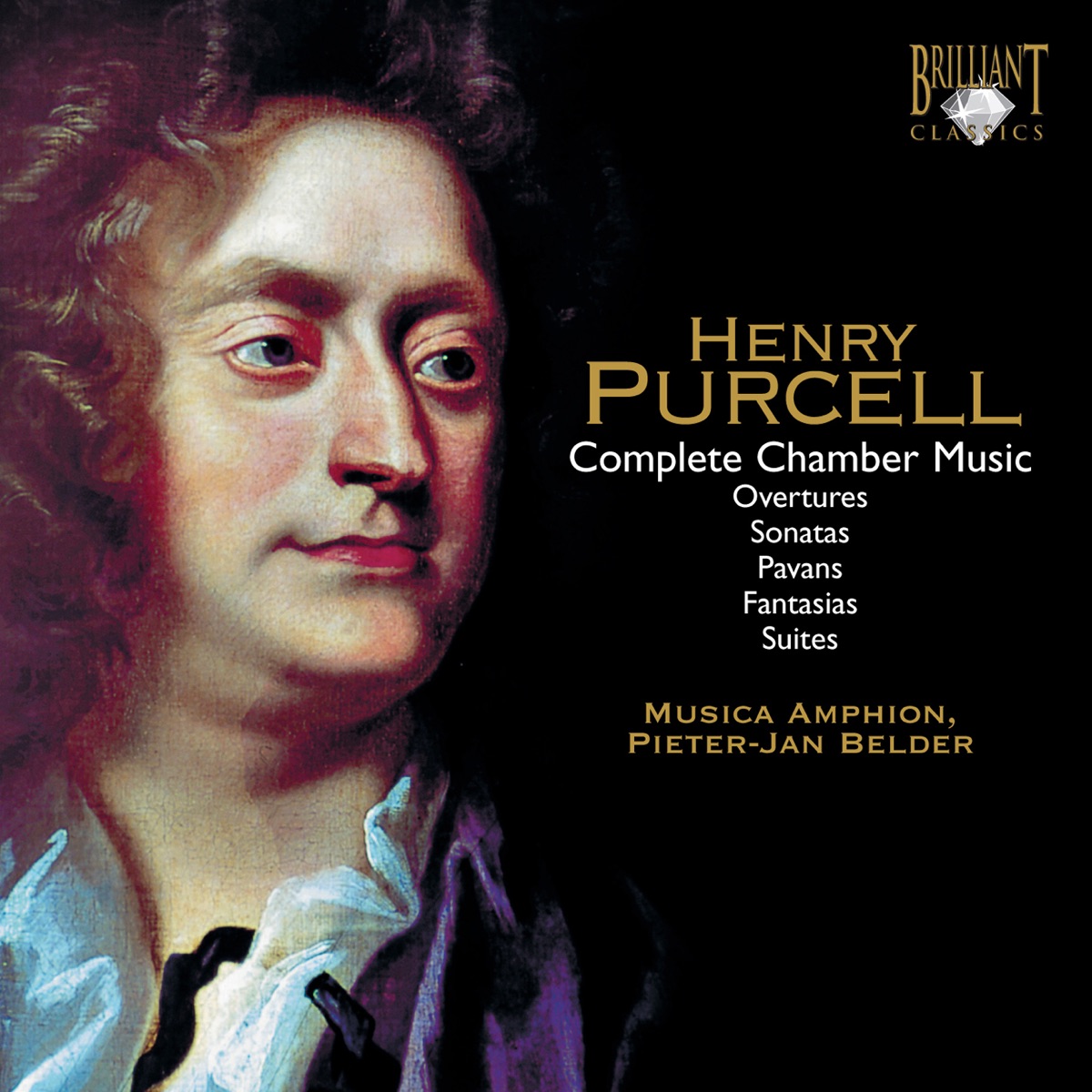 Purcell: Complete Chamber Music by Musica Amphion & Pieter-Jan Belder album cover