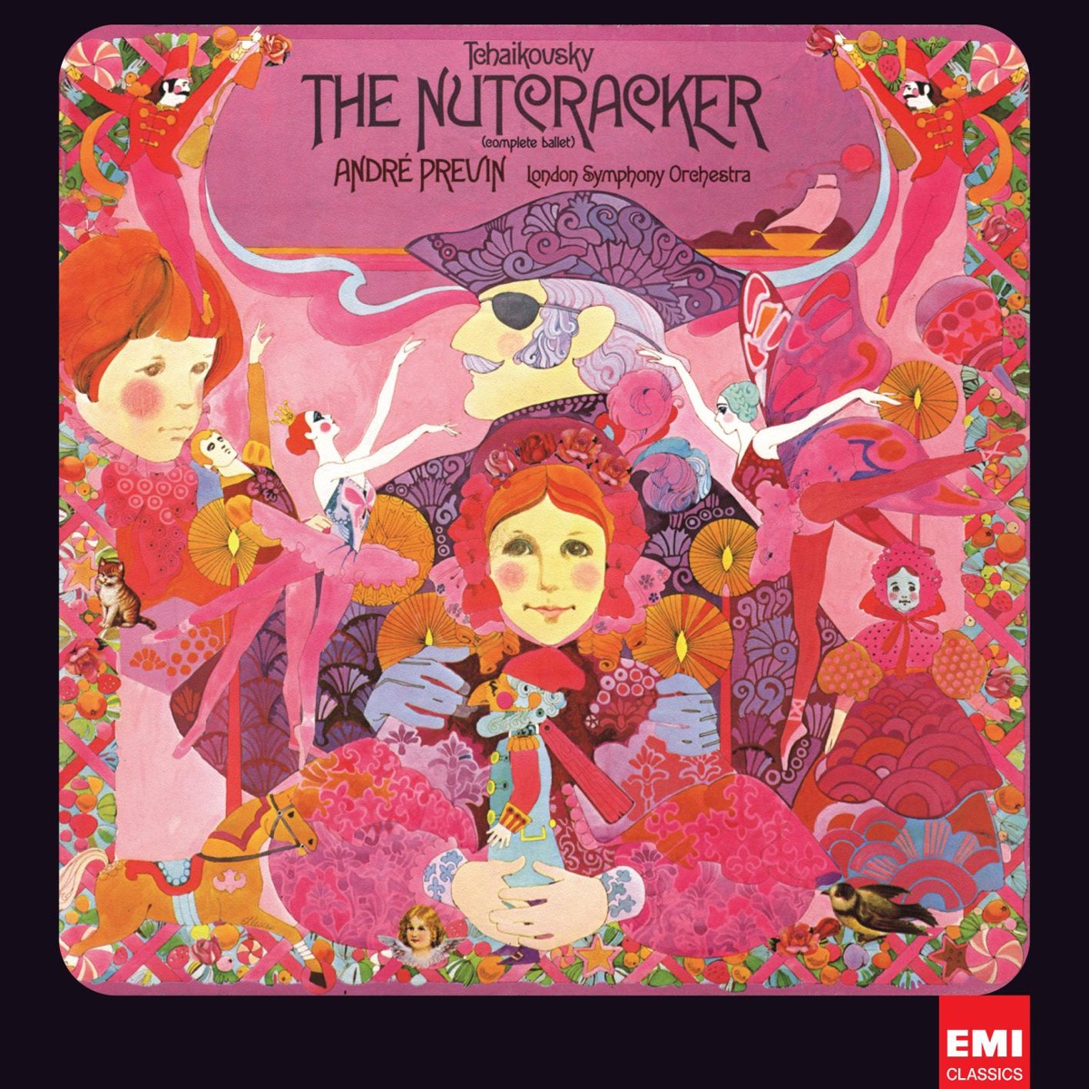 Tchaikovsky: The Nutcracker (Complete Ballet) by André Previn & London Symphony Orchestra album cover