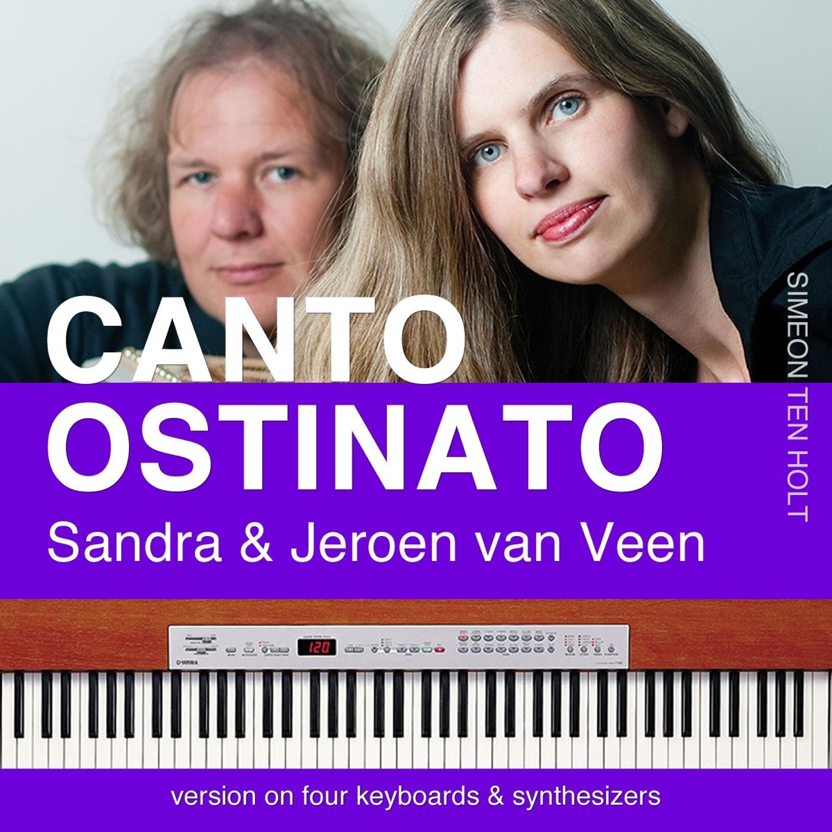 Canto Ostinato: Version On Four Keyboards & Synthesizers by Sandra & Jeroen Van Veen album cover