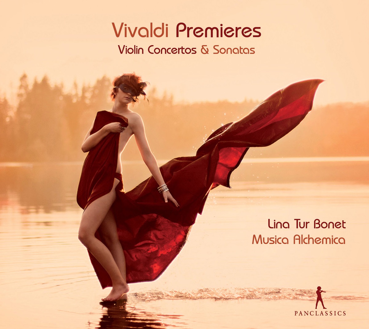Vivaldi: Premieres (Violin Concertos & Sonatas) by Lina Tur Bonet & Musica Alchemica album cover