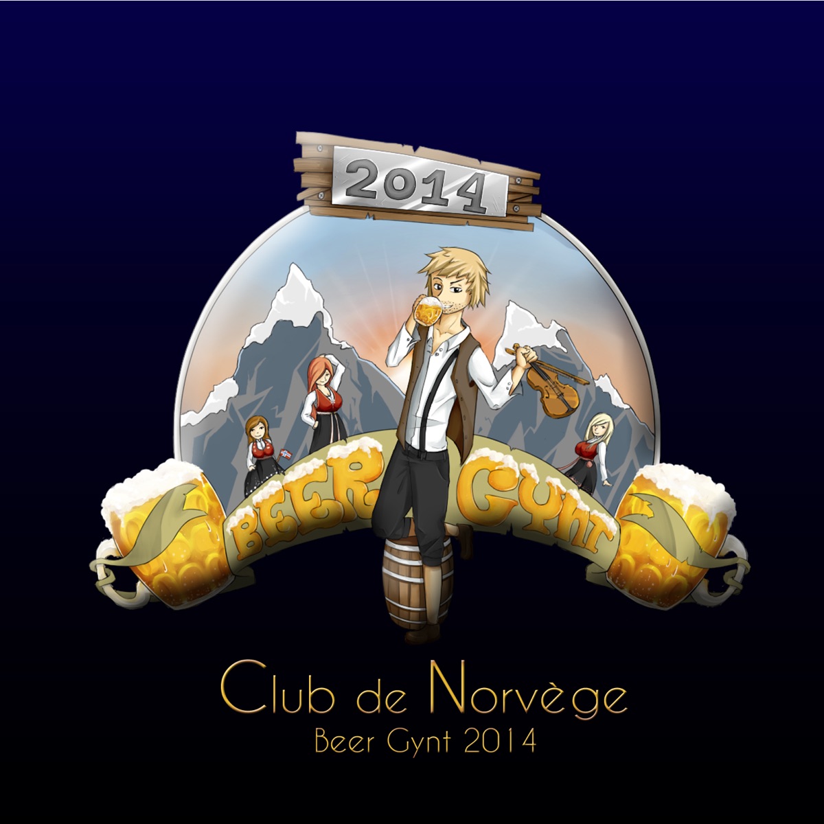 Beer Gynt 2014 - Single by Club de Norvège album cover