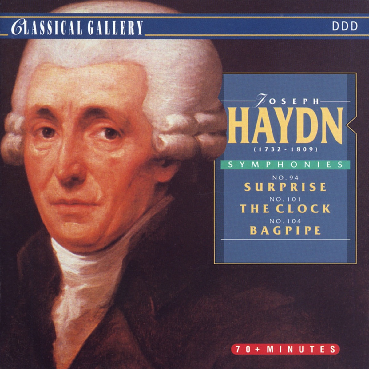 Haydn: Symphonies Nos. 94 "Surprise", 101 "The Clock" & 104 "Bagpipe" by Nova Filarmonia Portuguesa & Álvaro Cassuto album cover
