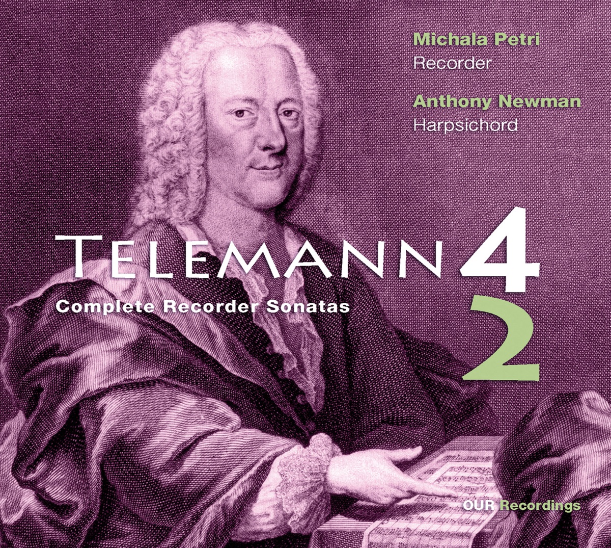 Telemann: Complete Sonatas for Recorder & Basso Continuo by Michala Petri & Anthony Newman album cover