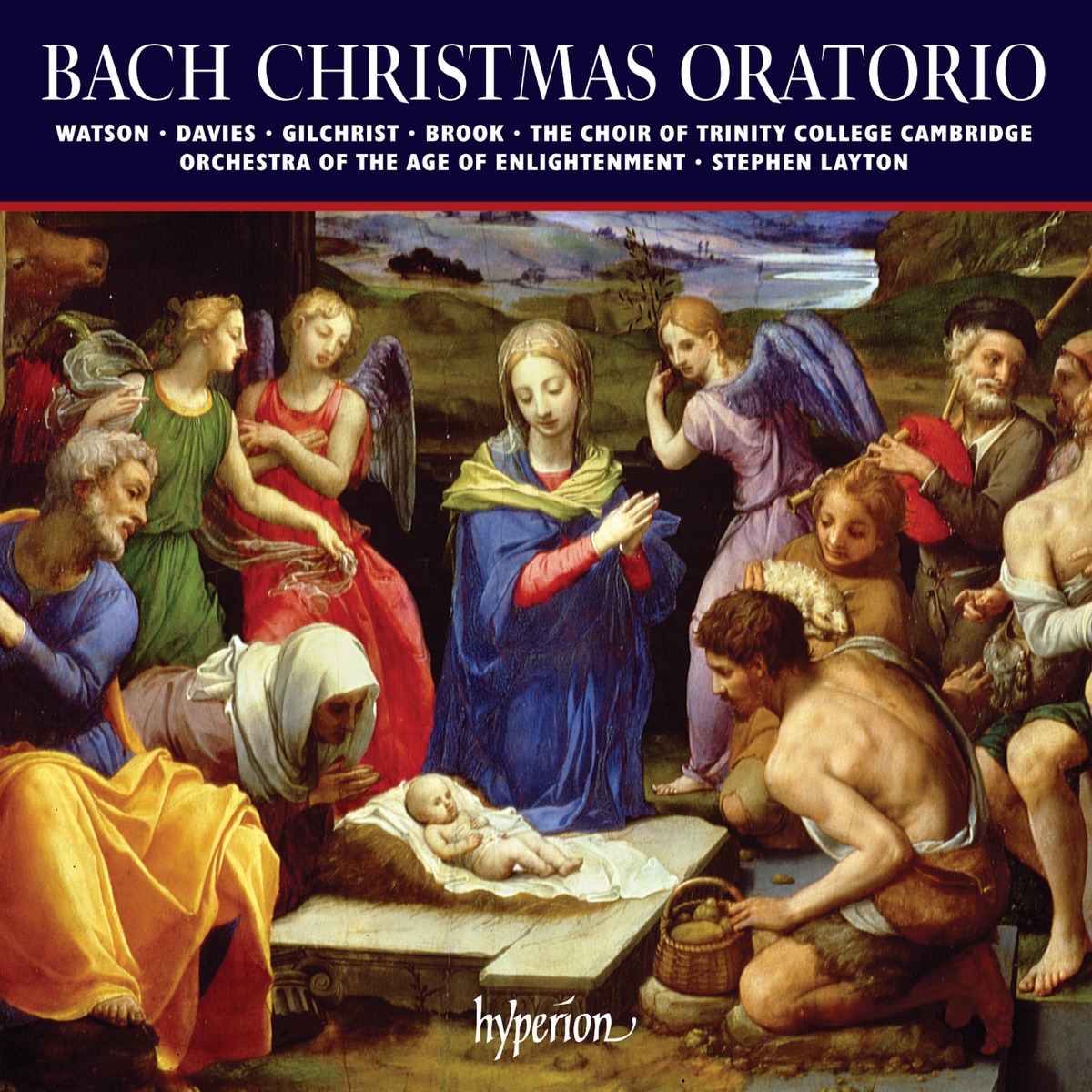 Bach: Christmas Oratorio, BWV 248 by Orchestra of the Age of Enlightenment, Stephen Layton, James Gilchrist & The Choir of Trinity College Cambridge album cover