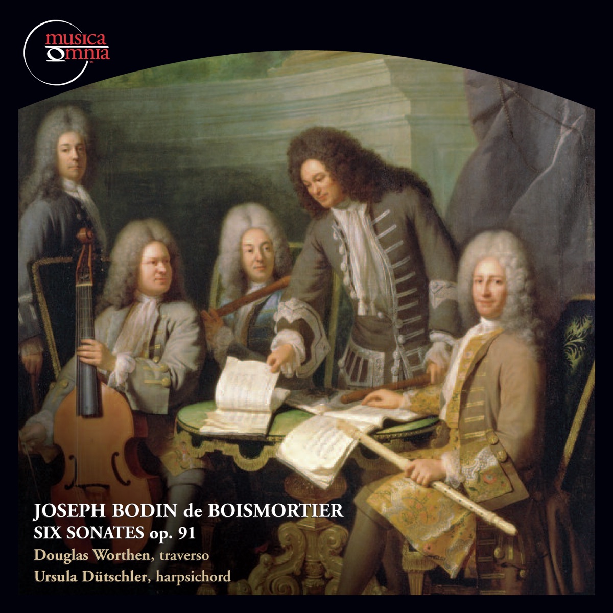 Boismortier: 6 Sonates, Op. 91 by Douglas Worthen album cover