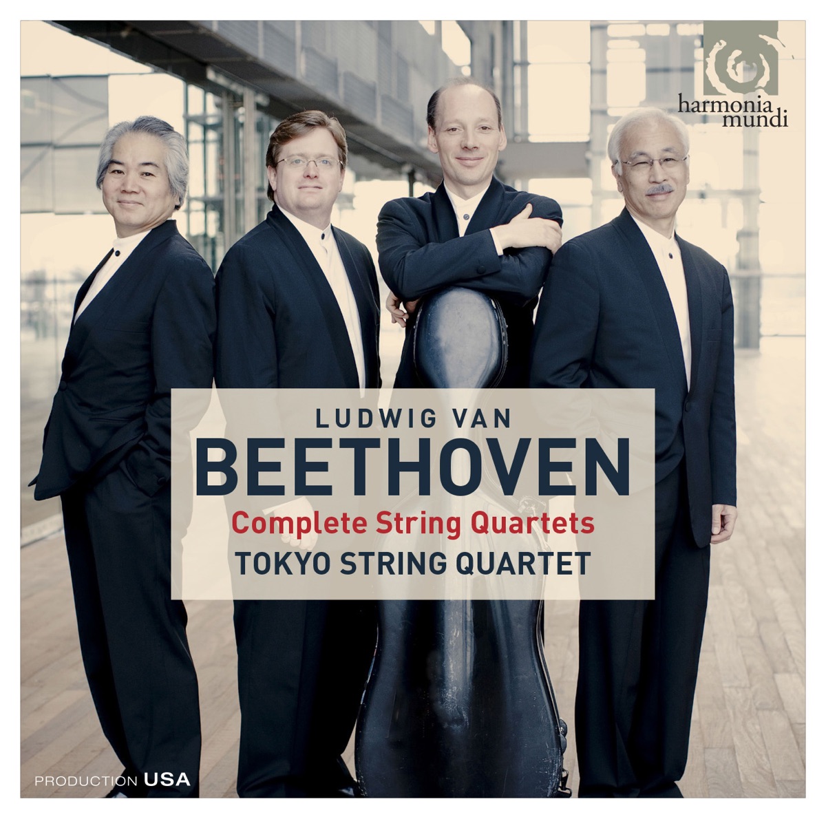 Beethoven: Complete String Quartets by Tokyo String Quartet album cover