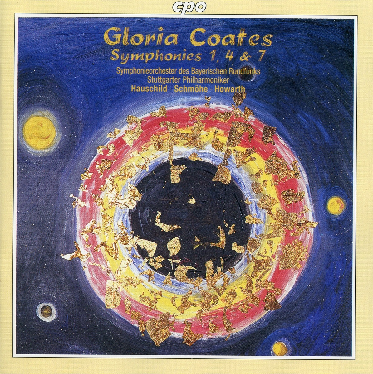 Coates: Symphonies Nos. 1, 4 & 7 by Wolf-Dieter Hauschild album cover