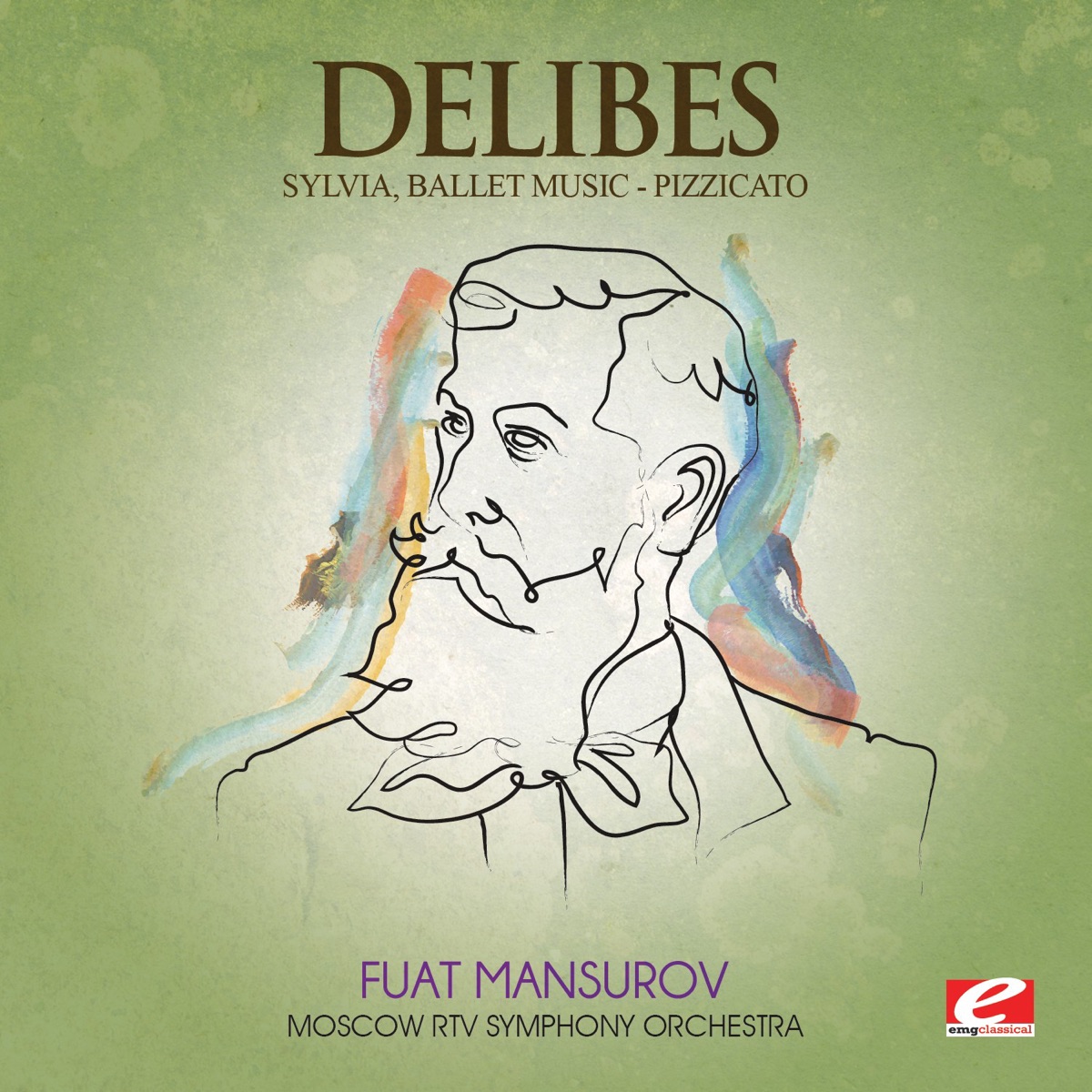 Delibes: Sylvia, Ballet Music: Pizzicato - Single by Moscow RTV Symphony Orchestra & Fuat Mansurov album cover