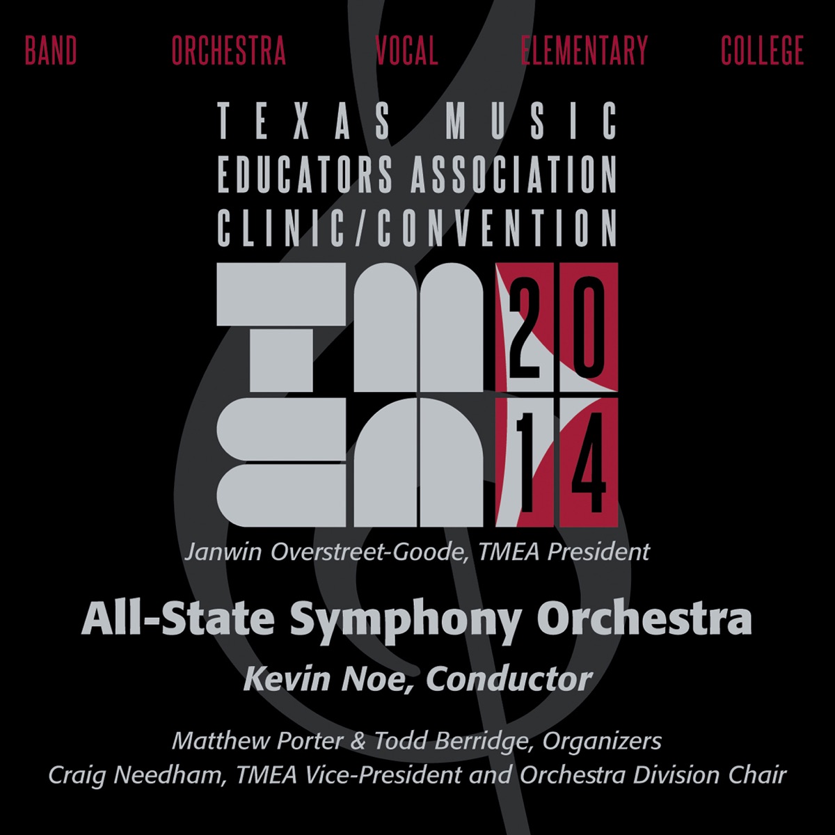 2014 Texas Music Educators Association (TMEA): All-State Symphony Orchestra [Live] by Texas All-State Symphony Orchestra album cover