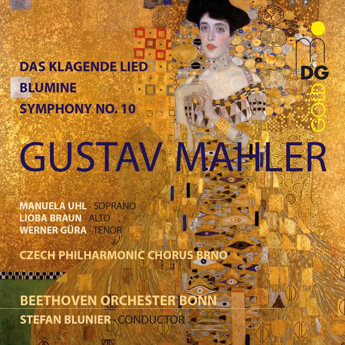 Mahler: Das klagende Lied, Symphony No. 10 & Blumine by Beethoven Orchestra Bonn, Stefan Blunier & Marc Soustrot album cover