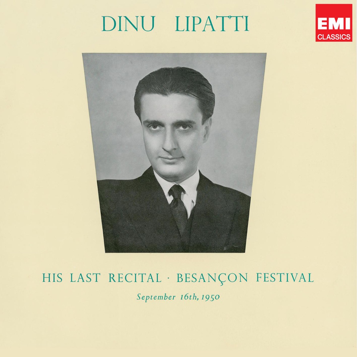 The Final Recital at Besançon Festival by Dinu Lipatti album cover