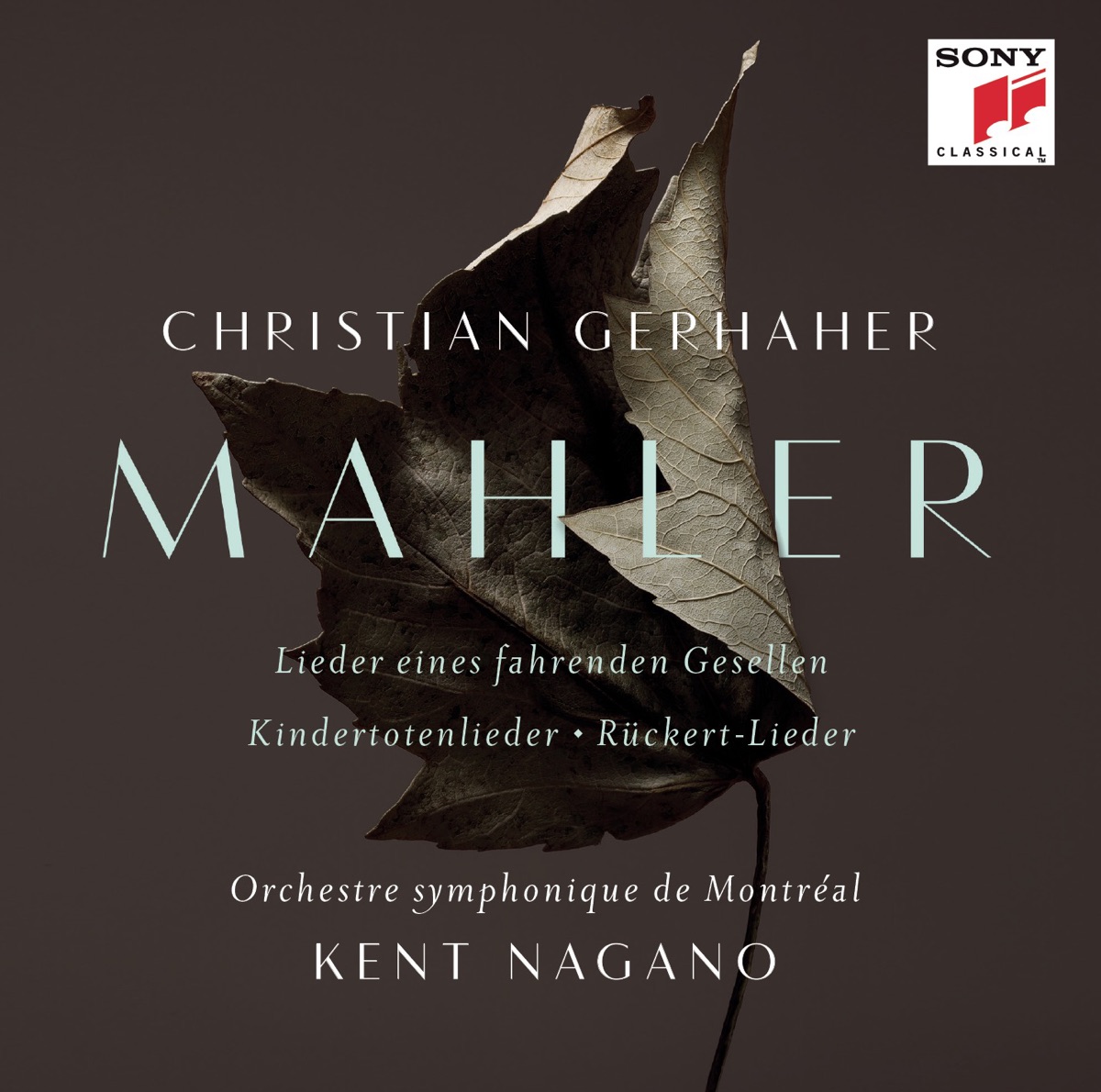 Mahler: Orchestral Songs by Christian Gerhaher album cover