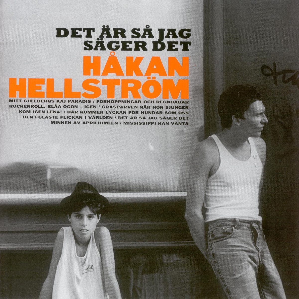 Det är så jag säger det by Håkan Hellström album cover