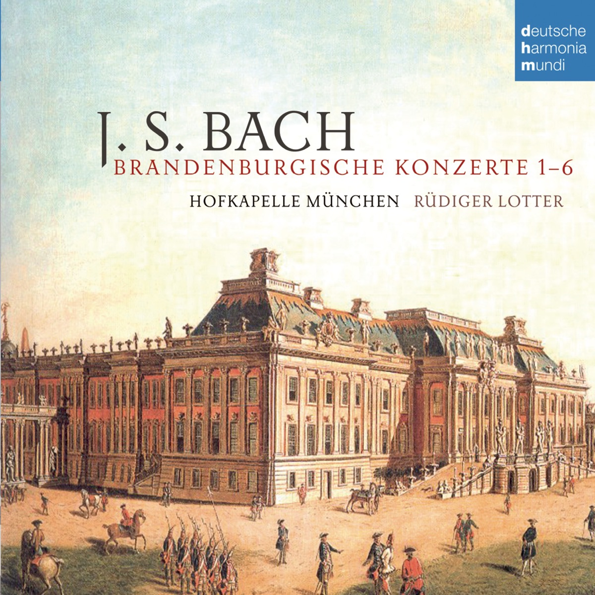 Bach: Brandenburgische Konzerte by Hofkapelle München album cover