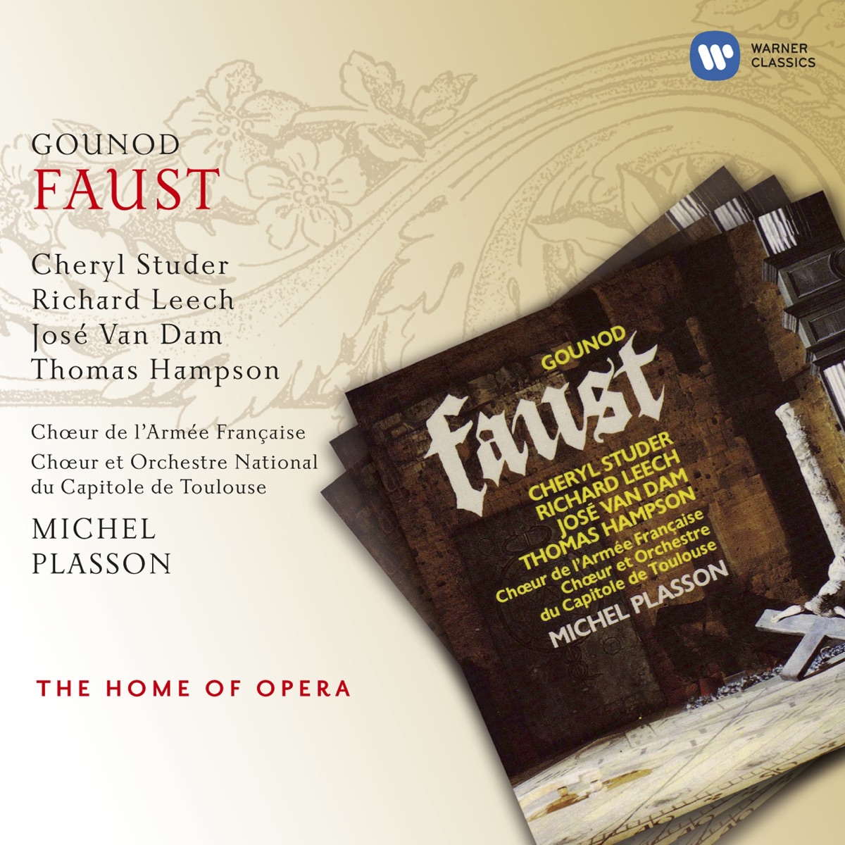 Gounod: Faust by José Van Dam, Thomas Hampson, Choeur Du Capitole De Toulouse, Michel Plasson, Orchestre National du Capitole de Toulouse, Cheryl Studer & Richard Leech album cover