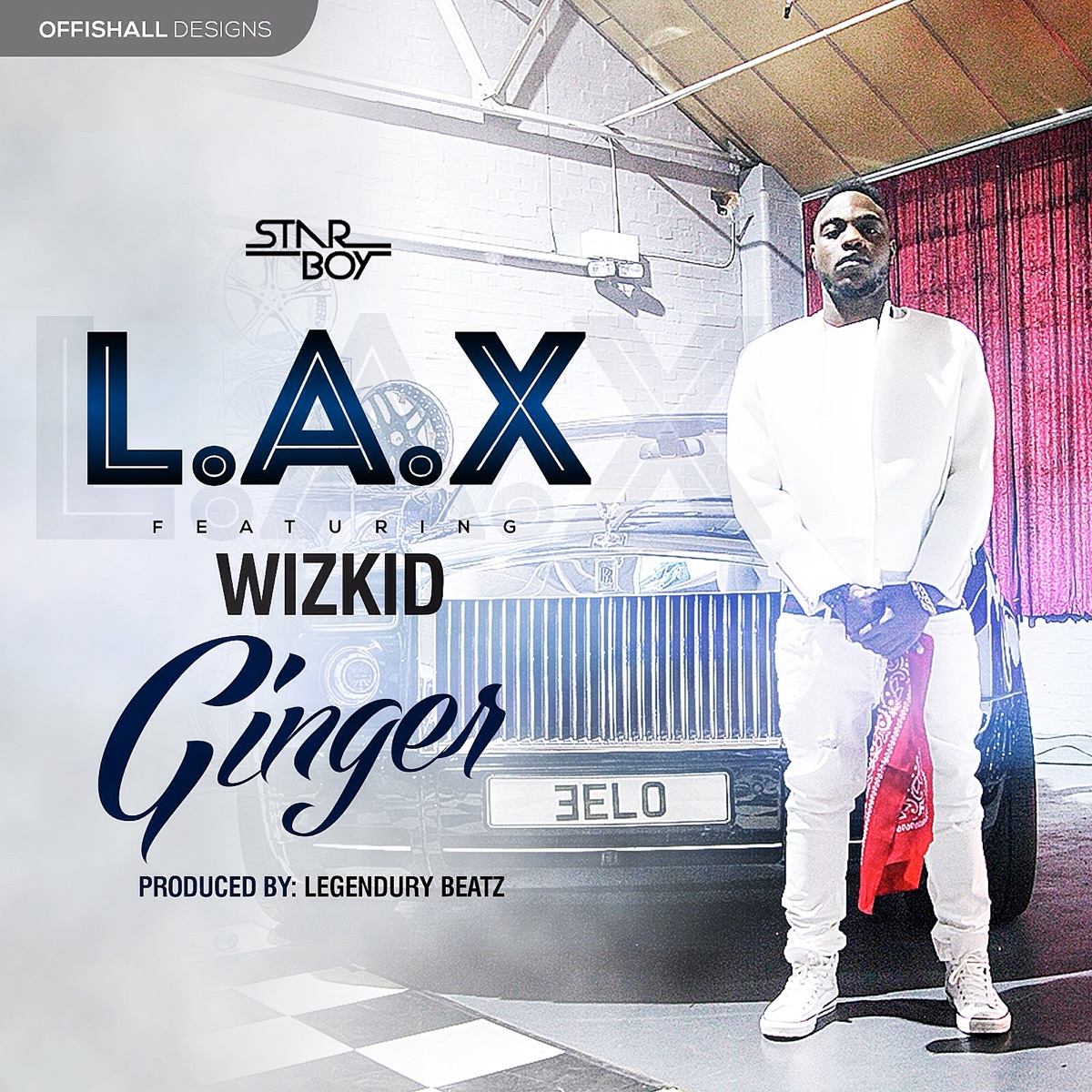 Ginger (feat. Wizkid) - Single by L.A.X album cover