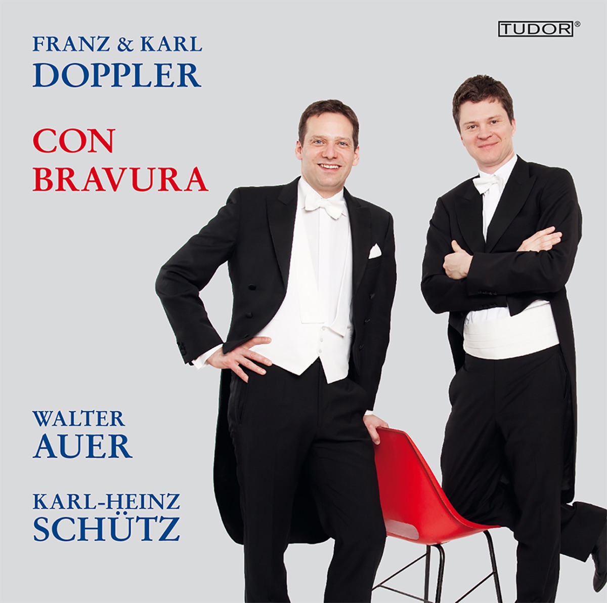 Franz & Karl Doppler: Con Bravura by Walter Auer, Karl-Heinz Schütz & Christoph Traxler album cover