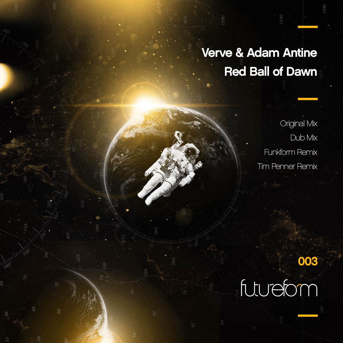 Red Ball of Dawn by Adam Antine & Verve album cover