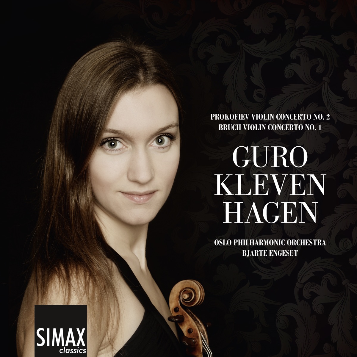 Bruch: Violin Concerto No. 1 - Prokofiev: Violin Concerto No. 2 by Guro Kleven Hagen album cover