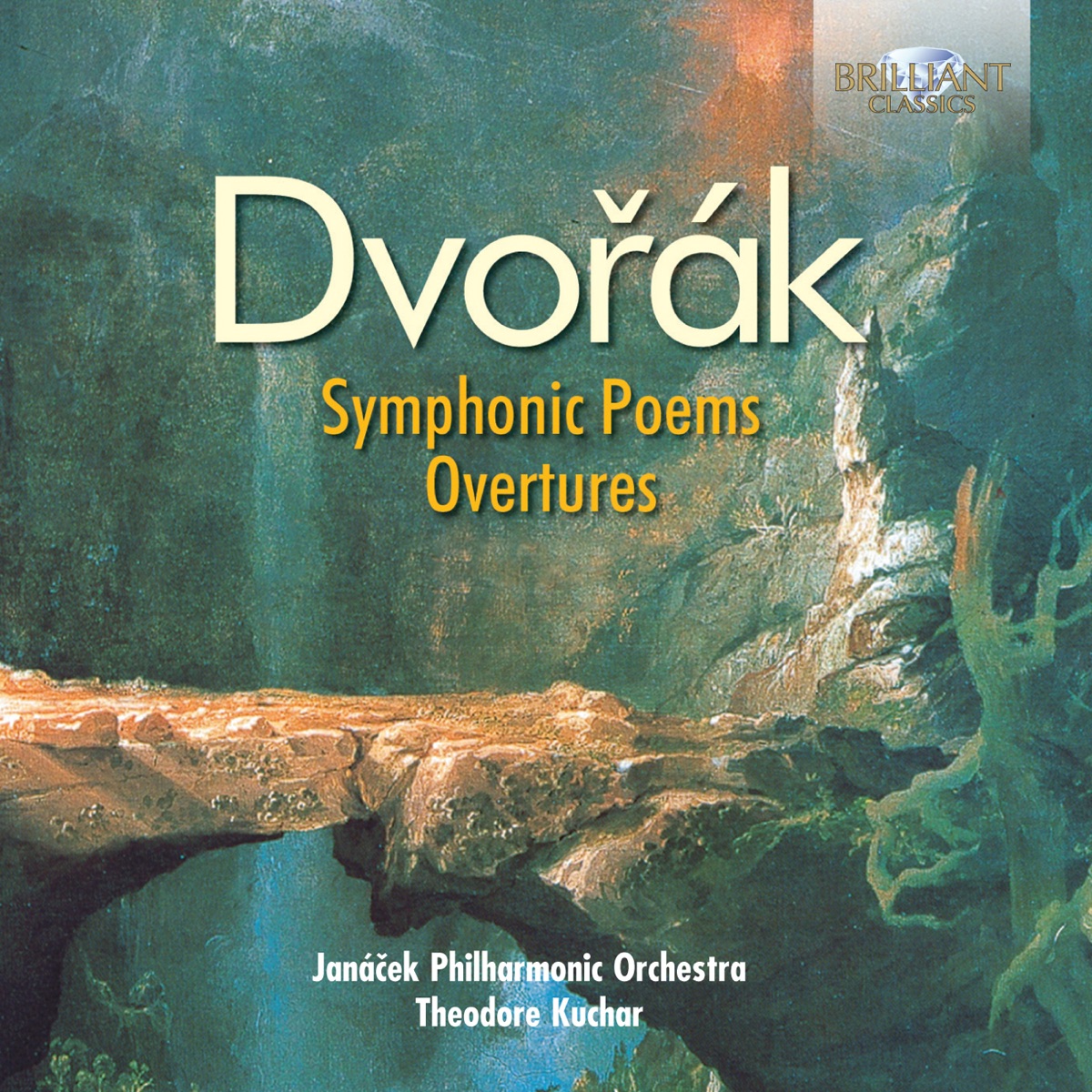 Dvorak: Symphonic Poems & Overtures by Janáček Philharmonic Orchestra & Theodore Kuchar album cover