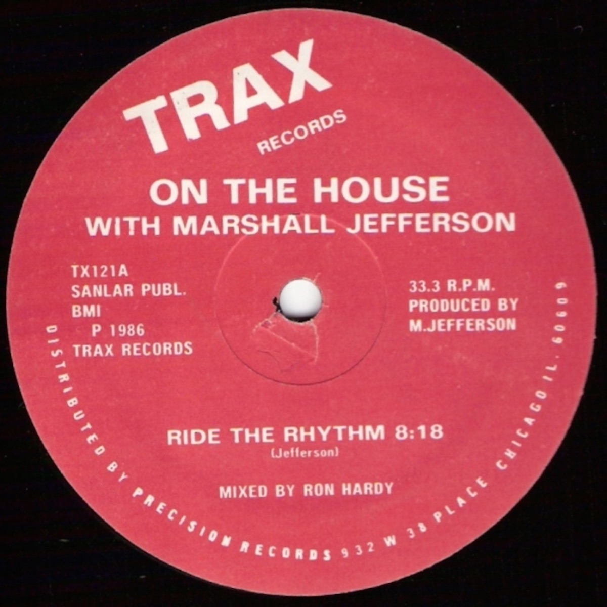Ride the Rhythm (feat. Kevin Irving & Frankie Knuckles) - Single by Marshall Jefferson album cover