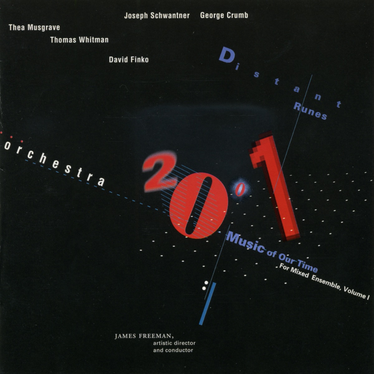 Music of our Time, Vol. 1 by Orchestra 2001 & James Freeman album cover