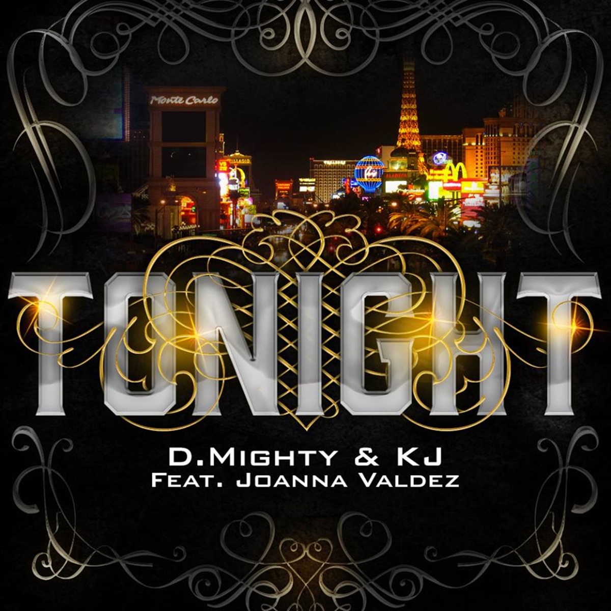 Tonight - Single by D.Mighty Music, KJ & Joanna Valdez album cover