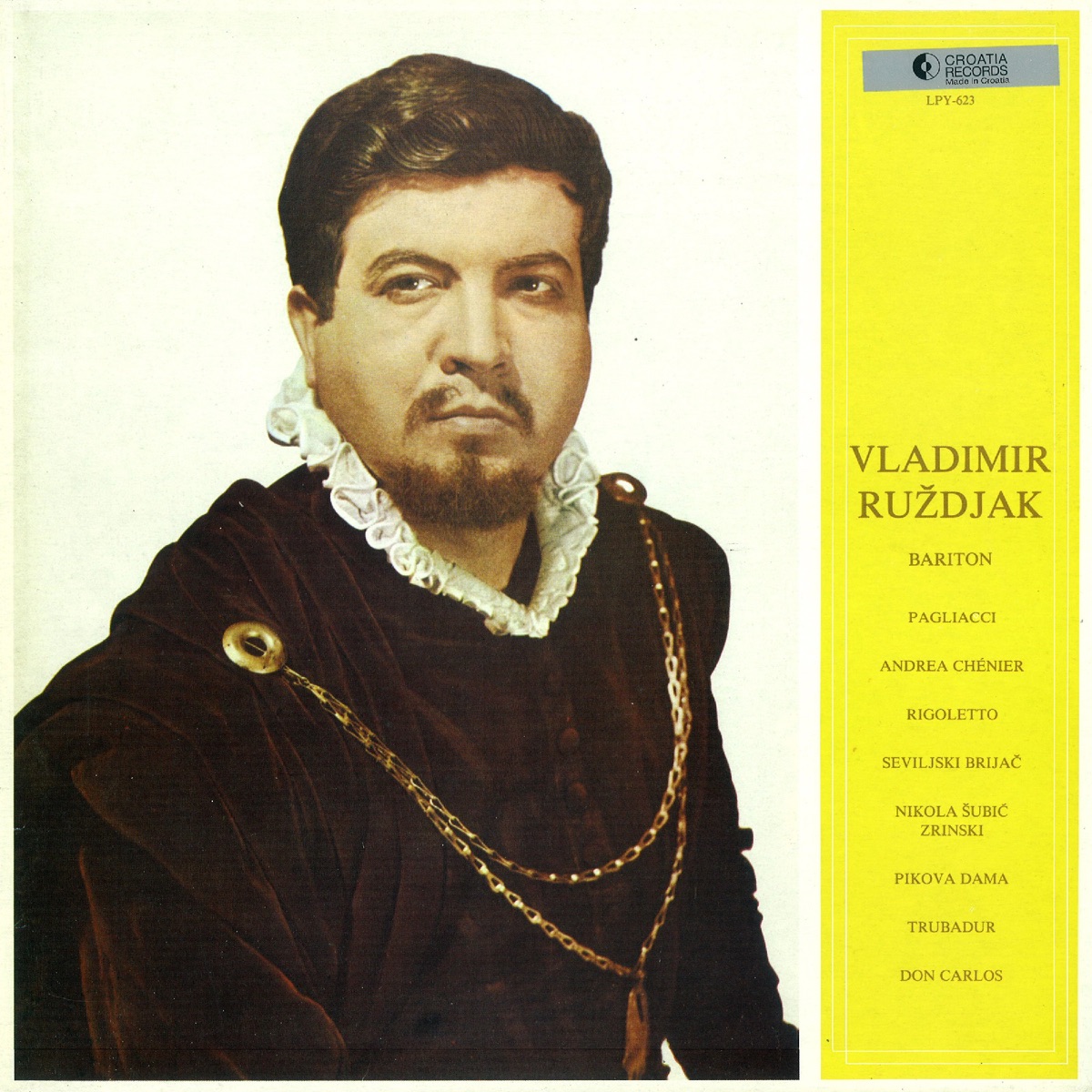 Bariton by Vladimir Ruždjak album cover