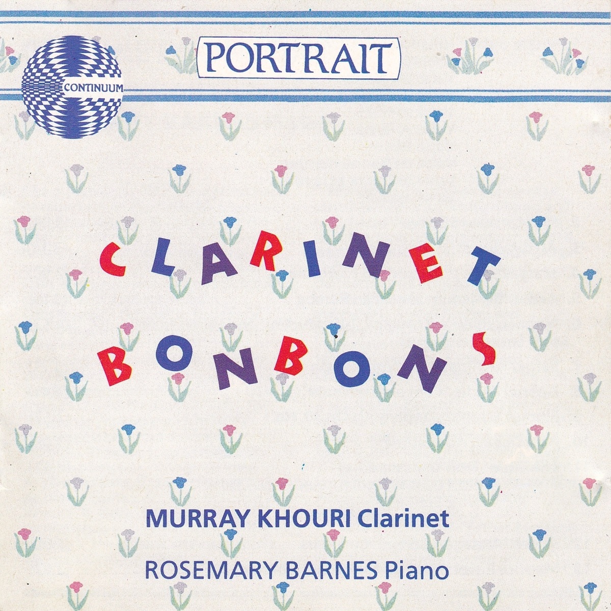 Clarinet Bonbons by Murray Khouri & Rosemary Barnes album cover