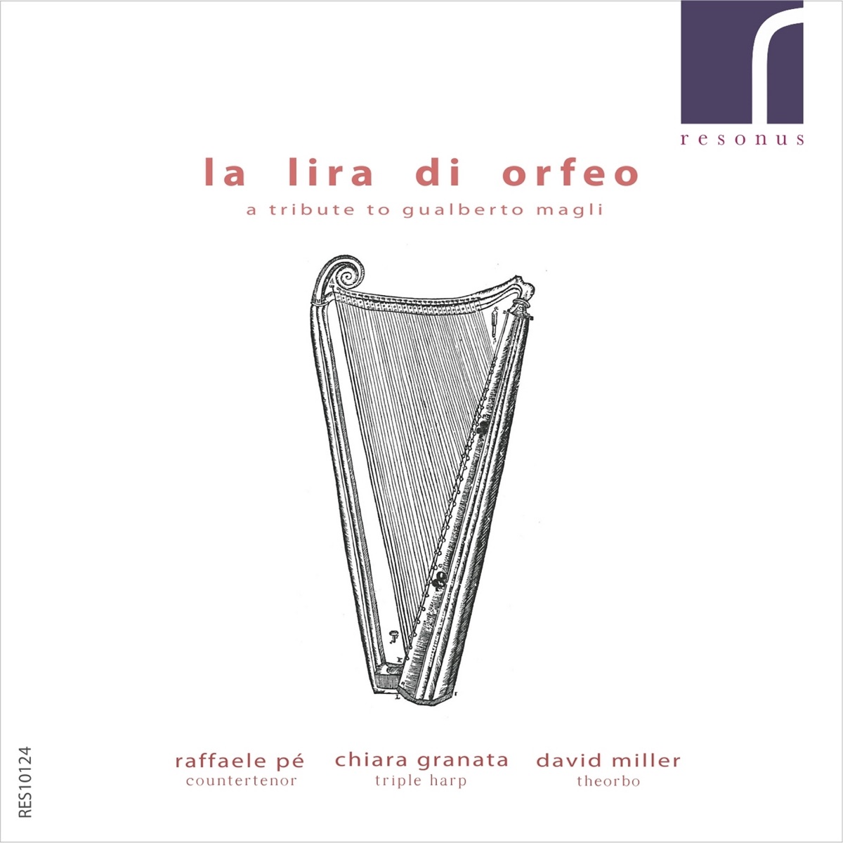 La Lira Di Orfeo: A Tribute to Gualberto Magli by Raffaele Pe, David Miller & Chiara Granata album cover