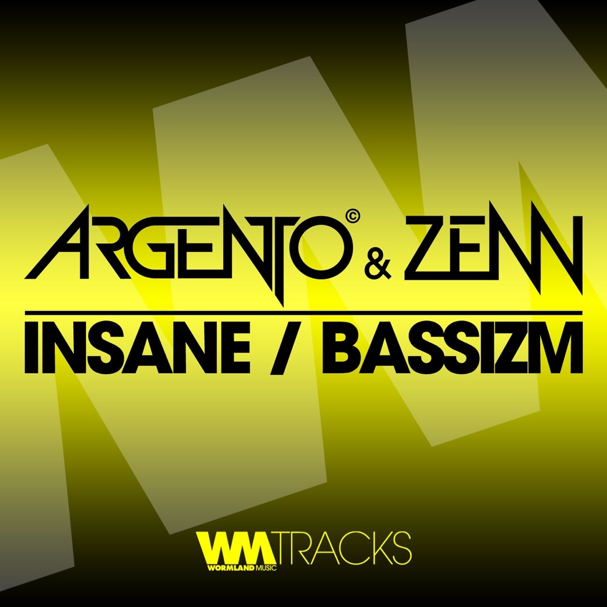Insane / Bassizm - Single by Argento & ZeNN album cover