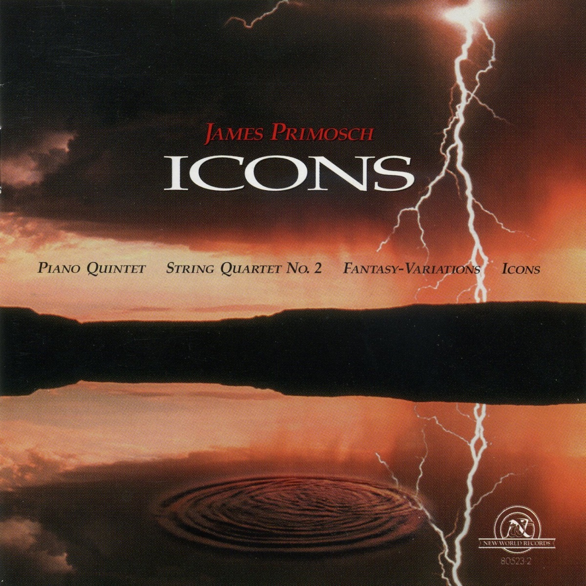 James Primosch: Icons by Cavani String Quartet, Leonardo Trio, Jean Kopperud & Aleck Karis album cover