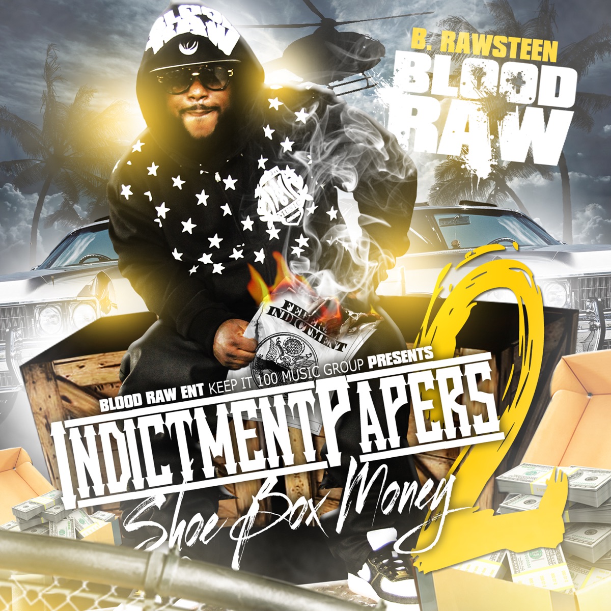 Shoe Box Money (Indictment Papers 2) by Blood Raw album cover