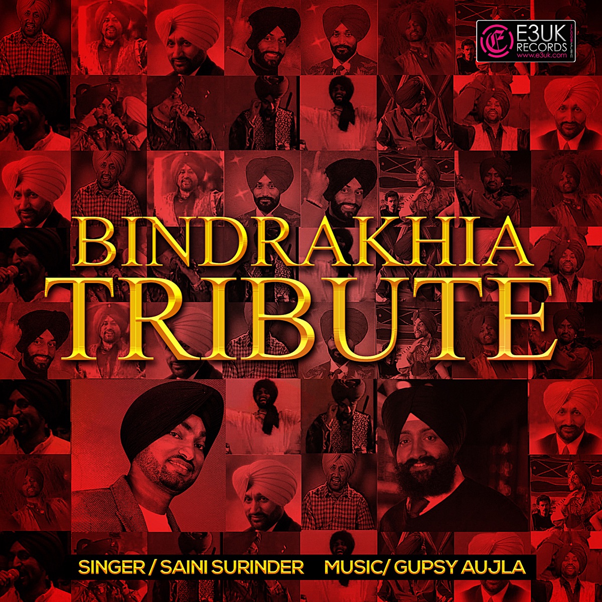 Bindrakhia Tribute - Single by Saini Surinder & Gupsy Aujla album cover
