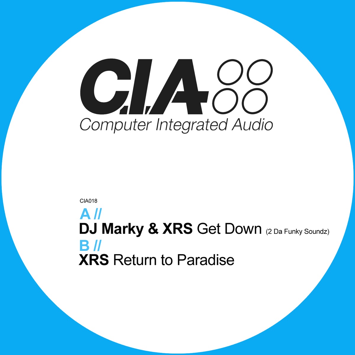 Get Down (2 Da Funky Soundz) / Return to Paradise by DJ Marky & XRS album cover