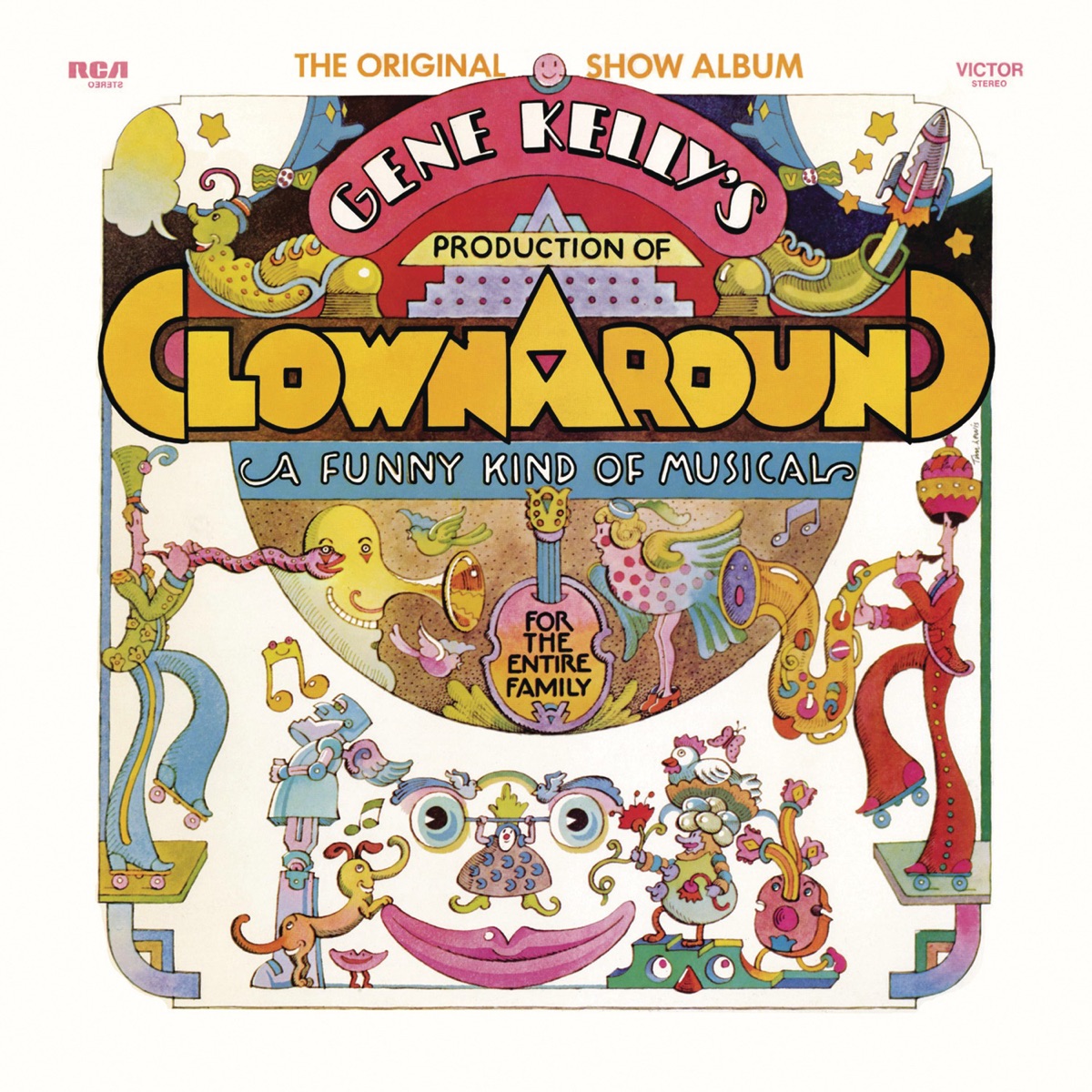 Clownaround (Original Cast Recording) by Moose Charlap album cover