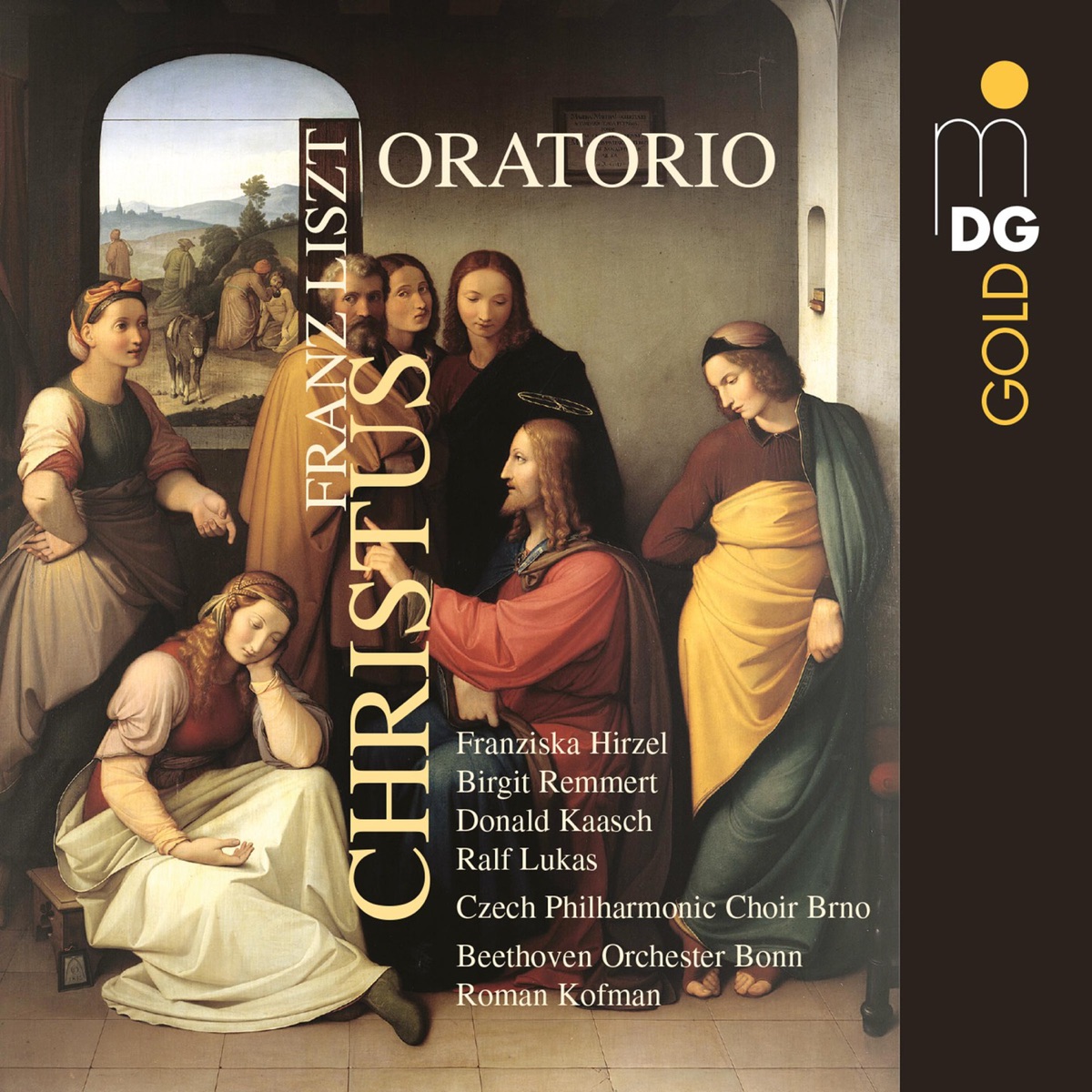 Liszt: Christus by Beethoven Orchestra Bonn, Marc Soustrot & Roman Kofman album cover