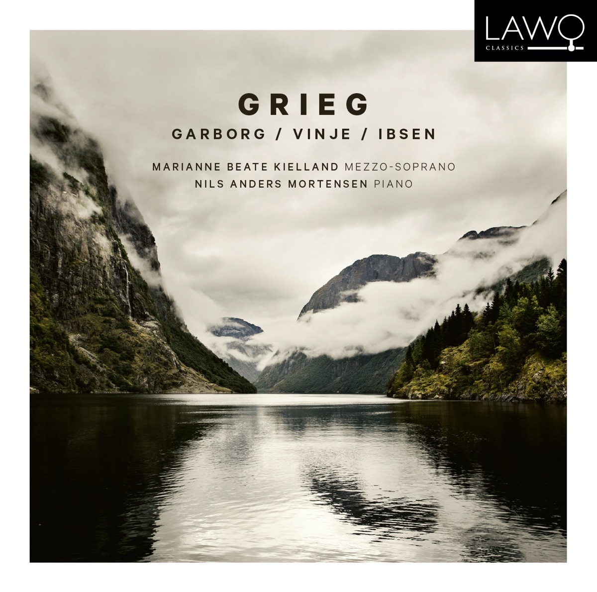 Grieg by Marianne Beate Kielland & Nils Anders Mortensen album cover