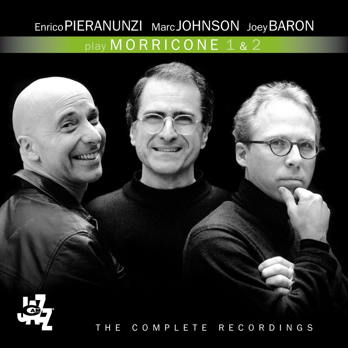 Play Morricone 1 & 2 by Enrico Pieranunzi, Joey Baron & Marc Johnson album cover