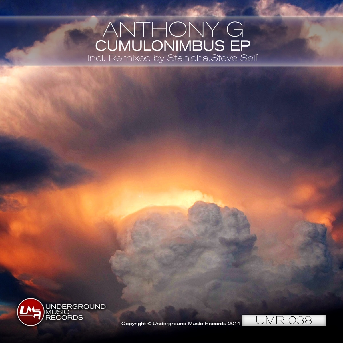 Cumulonimbus - EP by Anthony G album cover