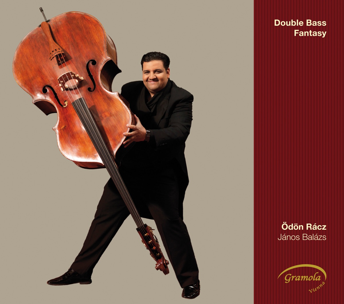 Double Bass Fantasy by Odon Racz album cover
