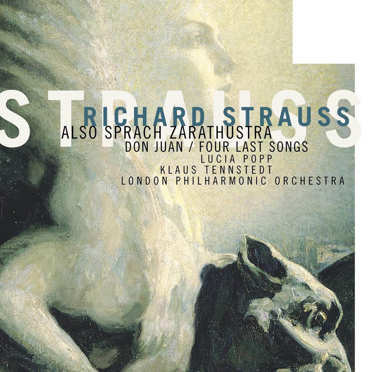Strauss - Also Sprach Zarathustra by Klaus Tennstedt & London Philharmonic Orchestra album cover